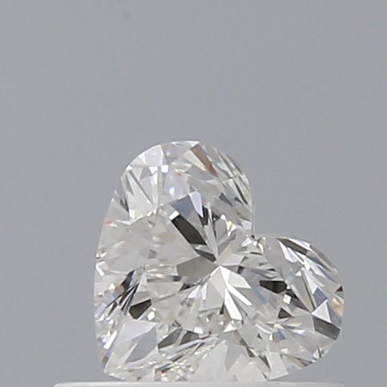 0.50 Carat Heart Loose Diamond, G, SI1, Ideal, GIA Certified