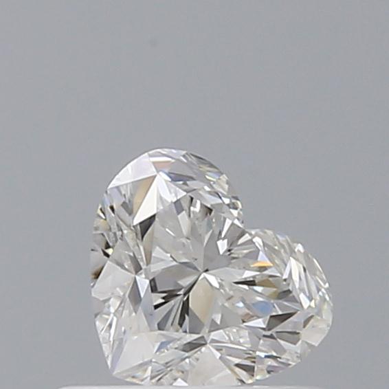 0.50 Carat Heart Loose Diamond, H, VS1, Ideal, GIA Certified | Thumbnail