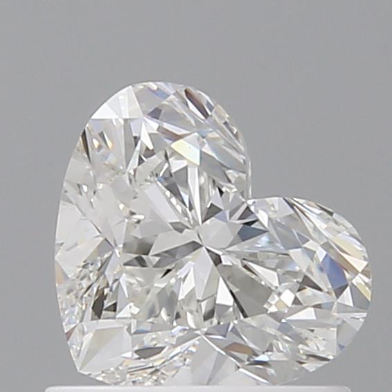 0.91 Carat Heart Loose Diamond, G, IF, Super Ideal, GIA Certified