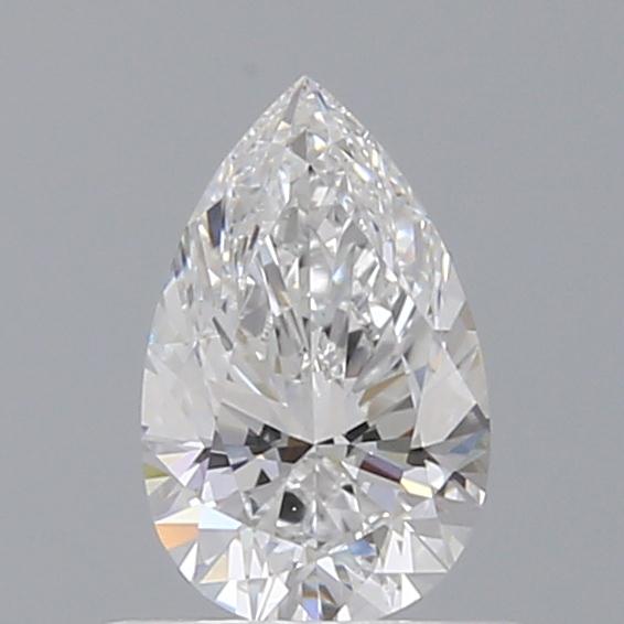 0.51 Carat Pear Loose Diamond, D, VS2, Super Ideal, GIA Certified