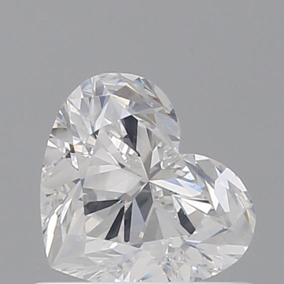 0.81 Carat Heart Loose Diamond, F, SI1, Super Ideal, GIA Certified | Thumbnail