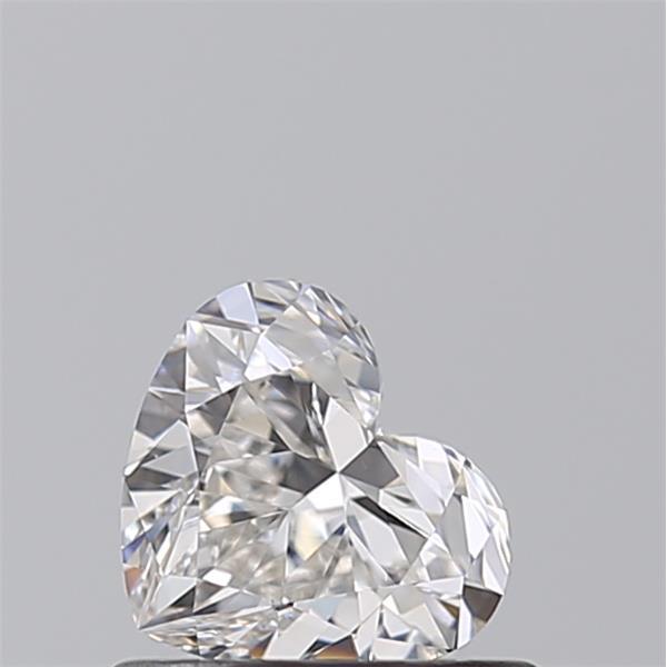 0.50 Carat Heart Loose Diamond, F, VVS1, Super Ideal, GIA Certified | Thumbnail