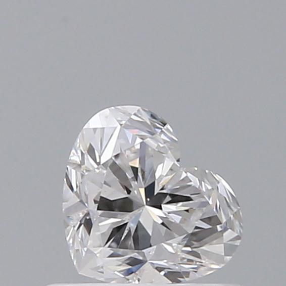 0.53 Carat Heart Loose Diamond, D, VS1, Super Ideal, GIA Certified