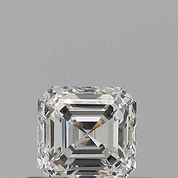 0.51 Carat Asscher Loose Diamond, H, IF, Ideal, GIA Certified