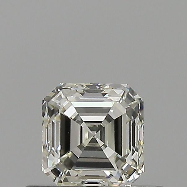 0.51 Carat Asscher Loose Diamond, J, VVS2, Ideal, GIA Certified