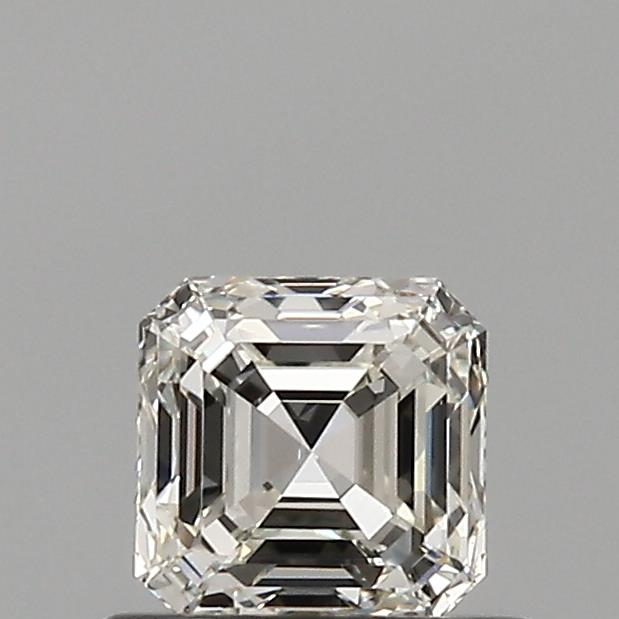 0.56 Carat Asscher Loose Diamond, K, VS1, Ideal, GIA Certified