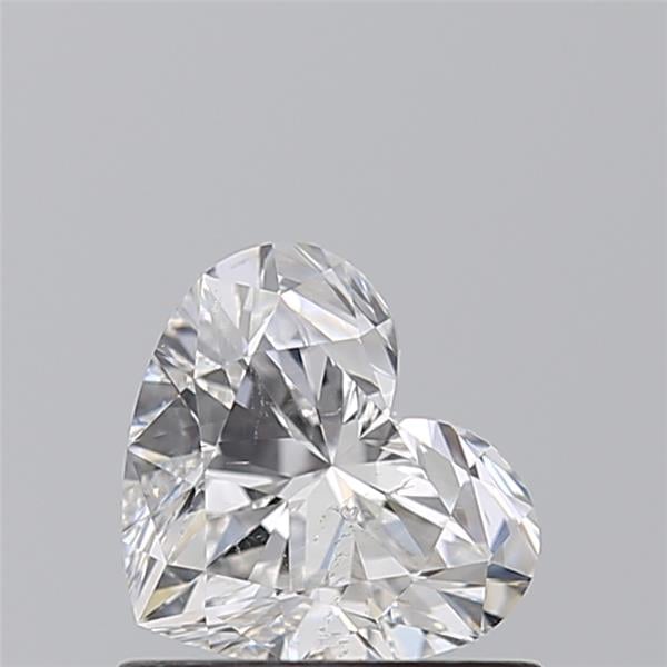 0.81 Carat Heart Loose Diamond, E, SI2, Super Ideal, GIA Certified