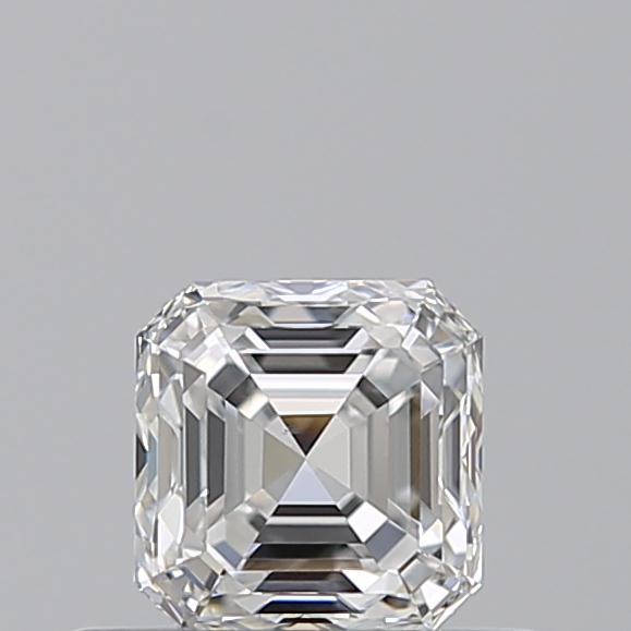 0.58 Carat Asscher Loose Diamond, E, VS2, Ideal, GIA Certified