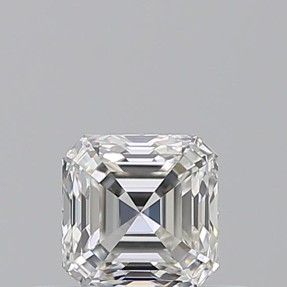 0.51 Carat Asscher Loose Diamond, H, IF, Ideal, GIA Certified