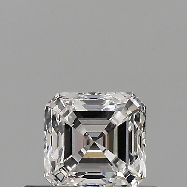 0.50 Carat Asscher Loose Diamond, E, VVS2, Ideal, GIA Certified