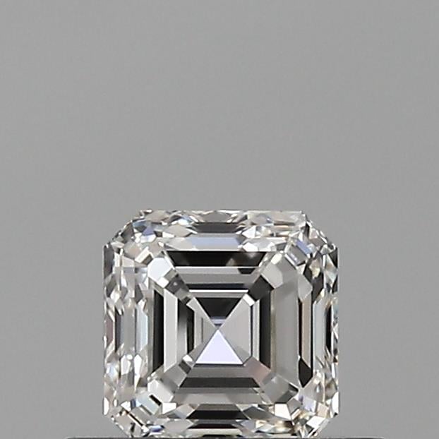 0.52 Carat Asscher Loose Diamond, H, VVS1, Super Ideal, GIA Certified