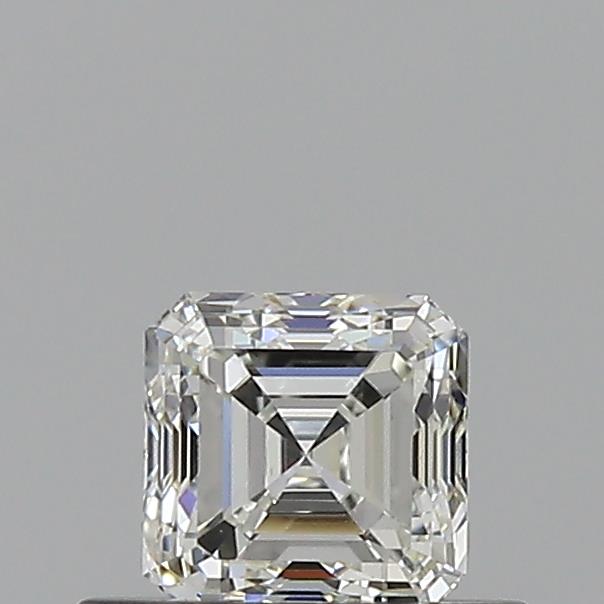 0.50 Carat Asscher Loose Diamond, H, VVS2, Ideal, GIA Certified