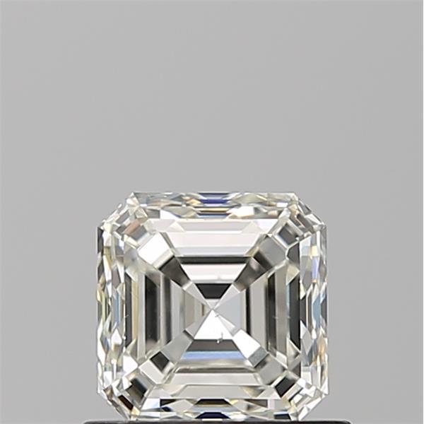 0.90 Carat Asscher Loose Diamond, J, VS2, Ideal, GIA Certified