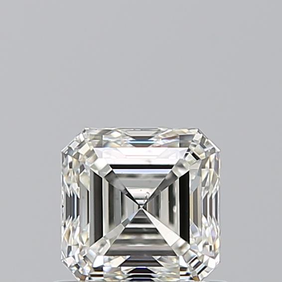 0.70 Carat Asscher Loose Diamond, I, VS2, Ideal, GIA Certified
