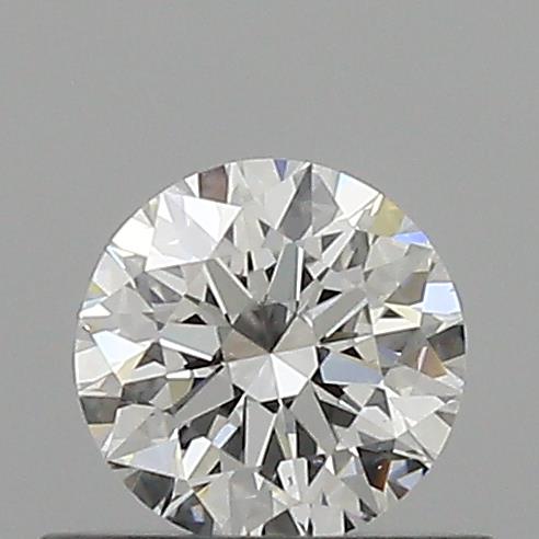 0.40 Carat Round Loose Diamond, E, VS2, Super Ideal, GIA Certified