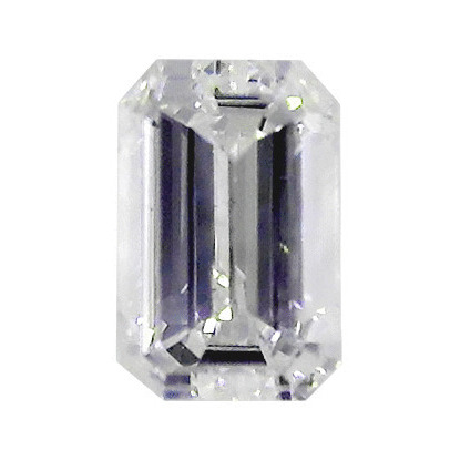 0.44 Carat Emerald Loose Diamond, F, VS2, Good, GIA Certified