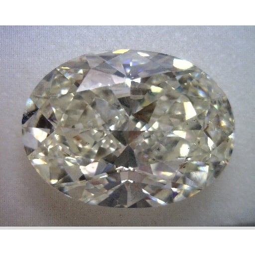 5.06 Carat Oval Loose Diamond, L, SI1, Ideal, GIA Certified | Thumbnail
