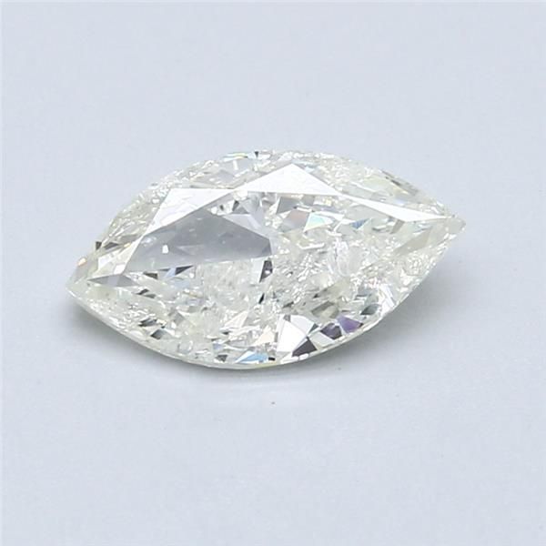 1.00 Carat Marquise Loose Diamond, L, I2, Excellent, GIA Certified