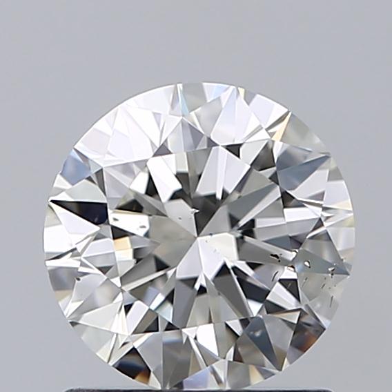 1.00 Carat Round Loose Diamond, H, SI1, Ideal, GIA Certified