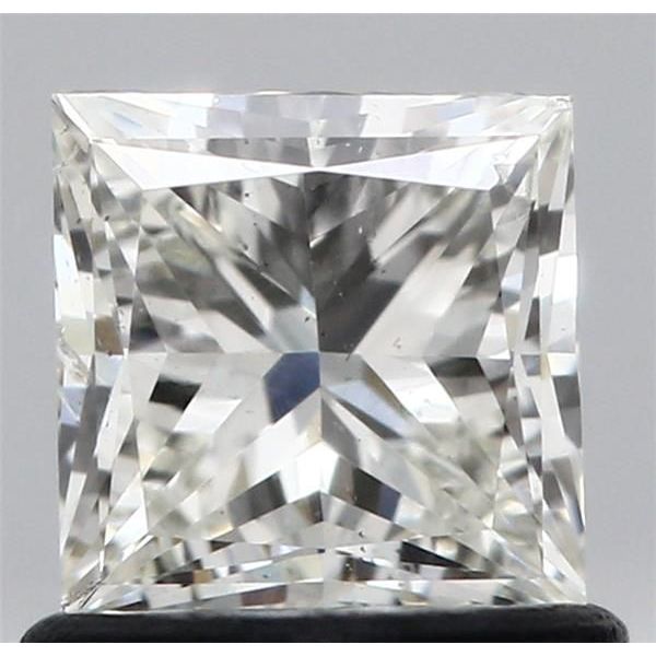 0.89 Carat Princess Loose Diamond, K, SI1, Ideal, GIA Certified