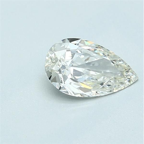 0.55 Carat Pear Loose Diamond, J, VVS1, Ideal, GIA Certified