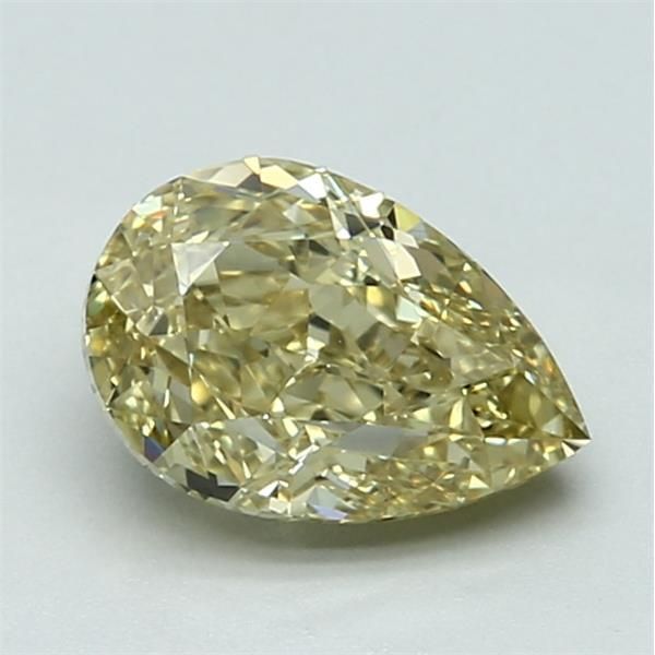 1.32 Carat Pear Loose Diamond, FBY FBY, VVS1, Excellent, GIA Certified