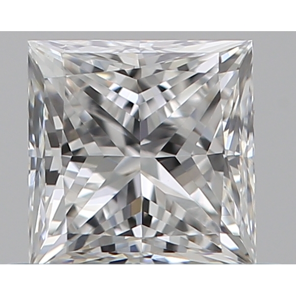 0.50 Carat Princess Loose Diamond, E, VS2, Ideal, GIA Certified
