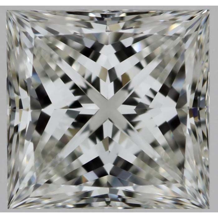 0.32 Carat Princess Loose Diamond, I, VVS2, Ideal, GIA Certified