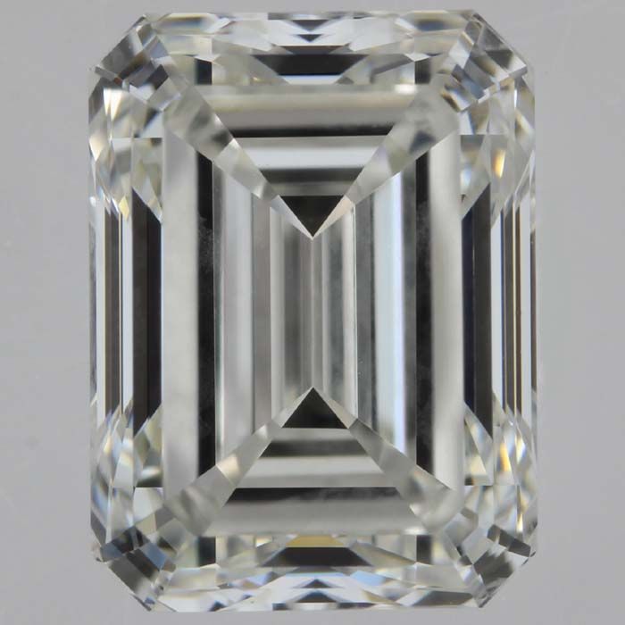 1.00 Carat Emerald Loose Diamond, J, SI2, Super Ideal, GIA Certified | Thumbnail