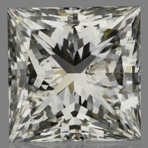 1.04 Carat Princess Loose Diamond, I, I1, Ideal, GIA Certified