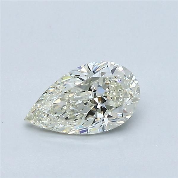 0.52 Carat Pear Loose Diamond, L, VVS1, Ideal, GIA Certified | Thumbnail