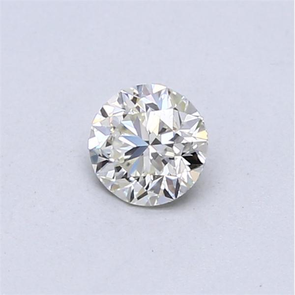 0.38 Carat Round Loose Diamond, K, SI1, Excellent, GIA Certified