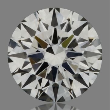 0.24 Carat Round Loose Diamond, E, VS1, Super Ideal, GIA Certified
