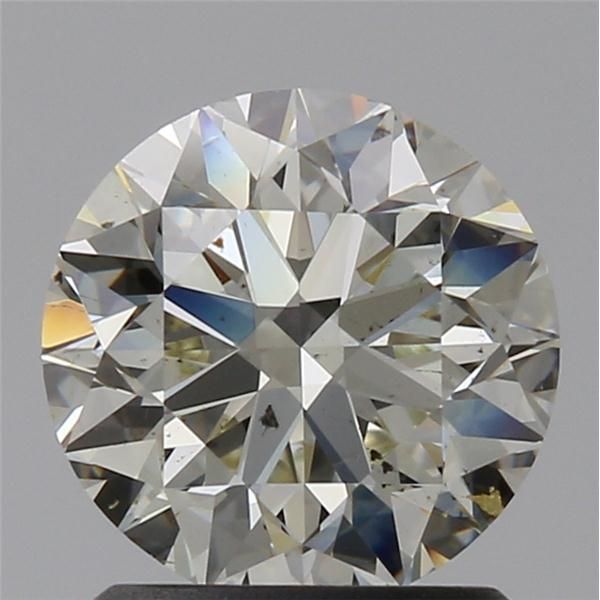 1.50 Carat Round Loose Diamond, K, SI2, Excellent, GIA Certified