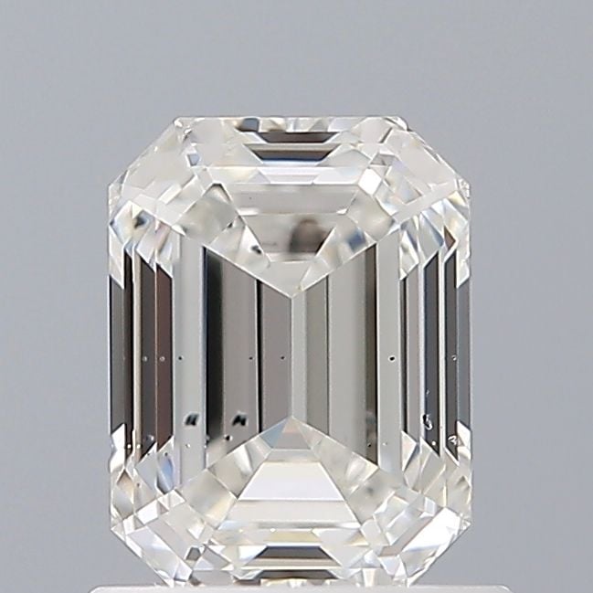 0.92 Carat Emerald Loose Diamond, G, SI1, Super Ideal, GIA Certified | Thumbnail