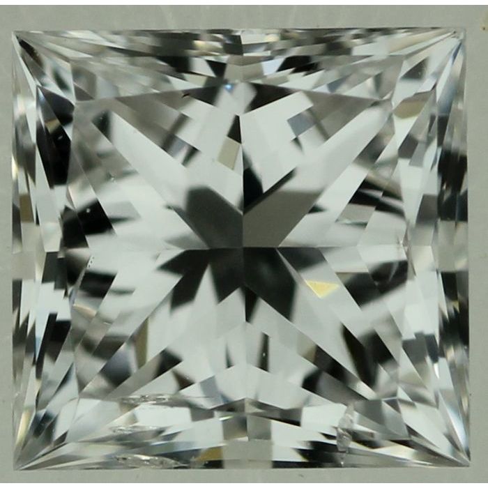 0.31 Carat Princess Loose Diamond, D, SI2, Ideal, GIA Certified | Thumbnail