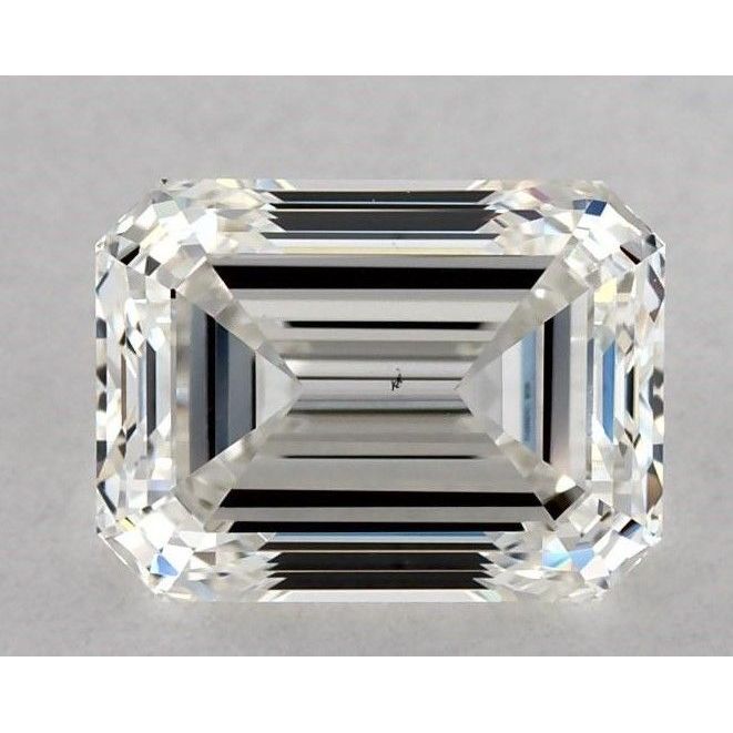 0.90 Carat Emerald Loose Diamond, H, VS1, Super Ideal, GIA Certified | Thumbnail