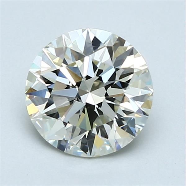 1.30 Carat Round Loose Diamond, L, VVS1, Super Ideal, GIA Certified