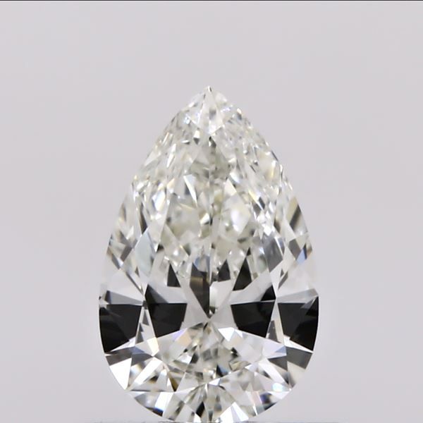 0.40 Carat Pear Loose Diamond, J, VVS2, Ideal, GIA Certified