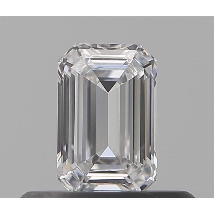 0.33 Carat Emerald Loose Diamond, D, IF, Ideal, GIA Certified