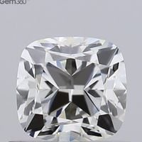 0.61 Carat Cushion Loose Diamond, J, VVS2, Excellent, GIA Certified | Thumbnail