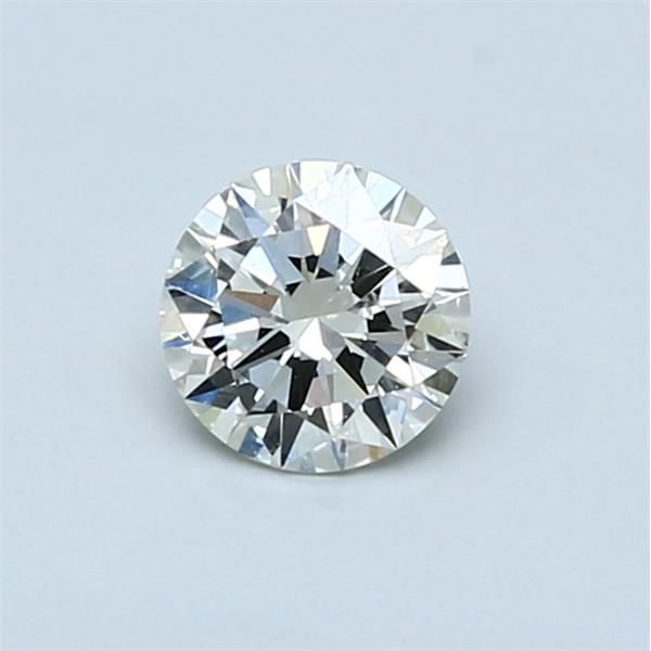 0.52 Carat Round Loose Diamond, K, VVS1, Ideal, GIA Certified | Thumbnail