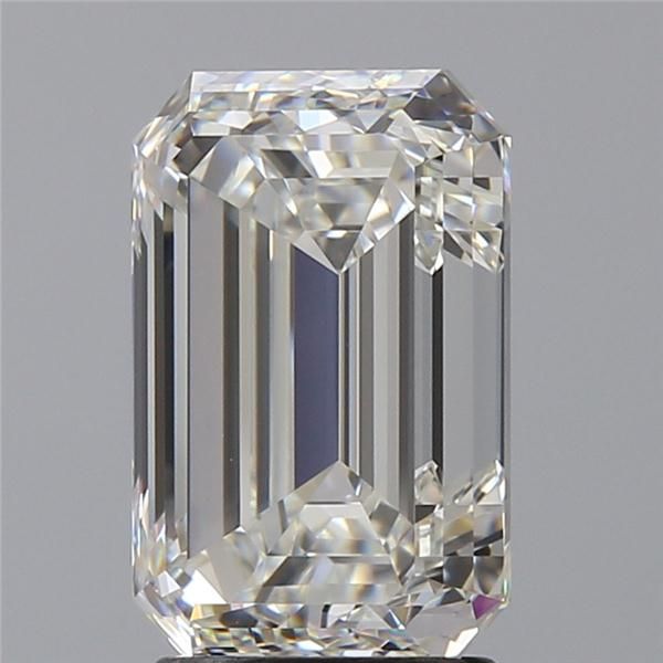 3.01 Carat Emerald Loose Diamond, I, VVS1, Super Ideal, GIA Certified | Thumbnail