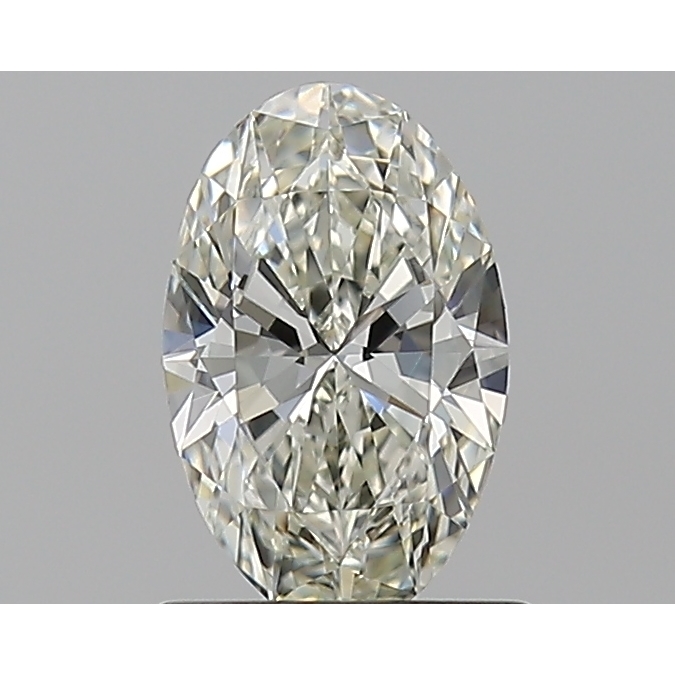0.70 Carat Oval Loose Diamond, J, VVS1, Very Good, GIA Certified | Thumbnail