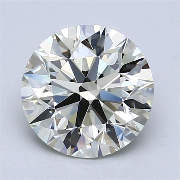 1.71 Carat Round Loose Diamond, L, VS1, Super Ideal, GIA Certified