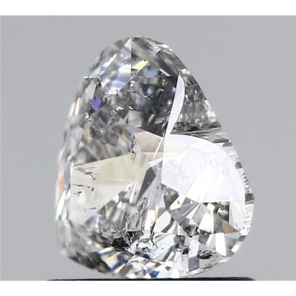 1.00 Carat Heart Loose Diamond, I, I2, Ideal, GIA Certified