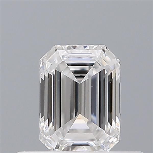 0.34 Carat Emerald Loose Diamond, D, VS1, Super Ideal, GIA Certified | Thumbnail