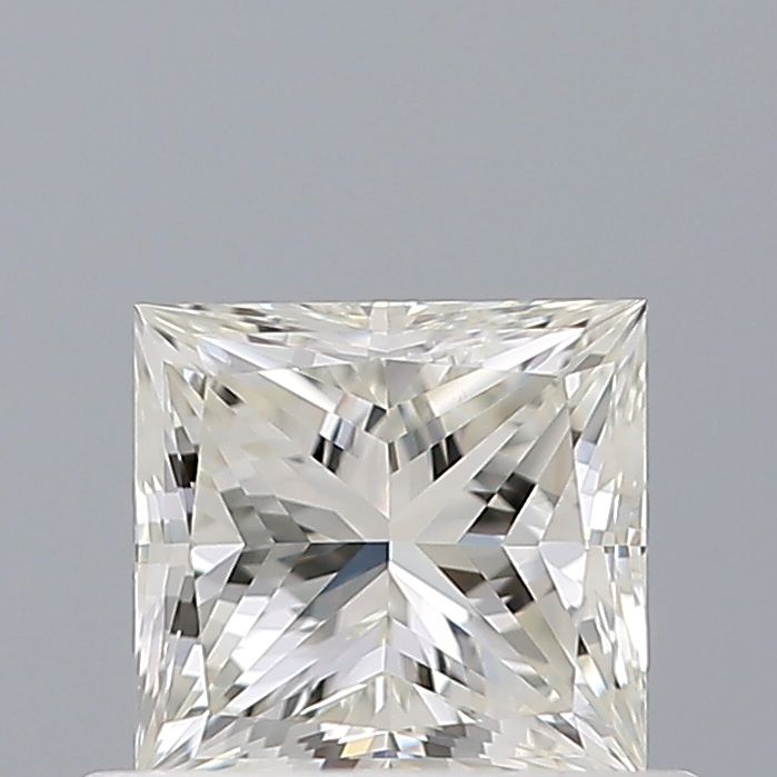 0.50 Carat Princess Loose Diamond, I, VS1, Ideal, GIA Certified | Thumbnail