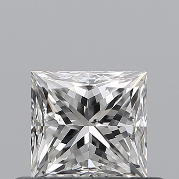0.51 Carat Princess Loose Diamond, H, SI1, Good, GIA Certified