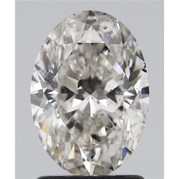 1.60 Carat Oval Loose Diamond, G, SI2, Super Ideal, GIA Certified | Thumbnail